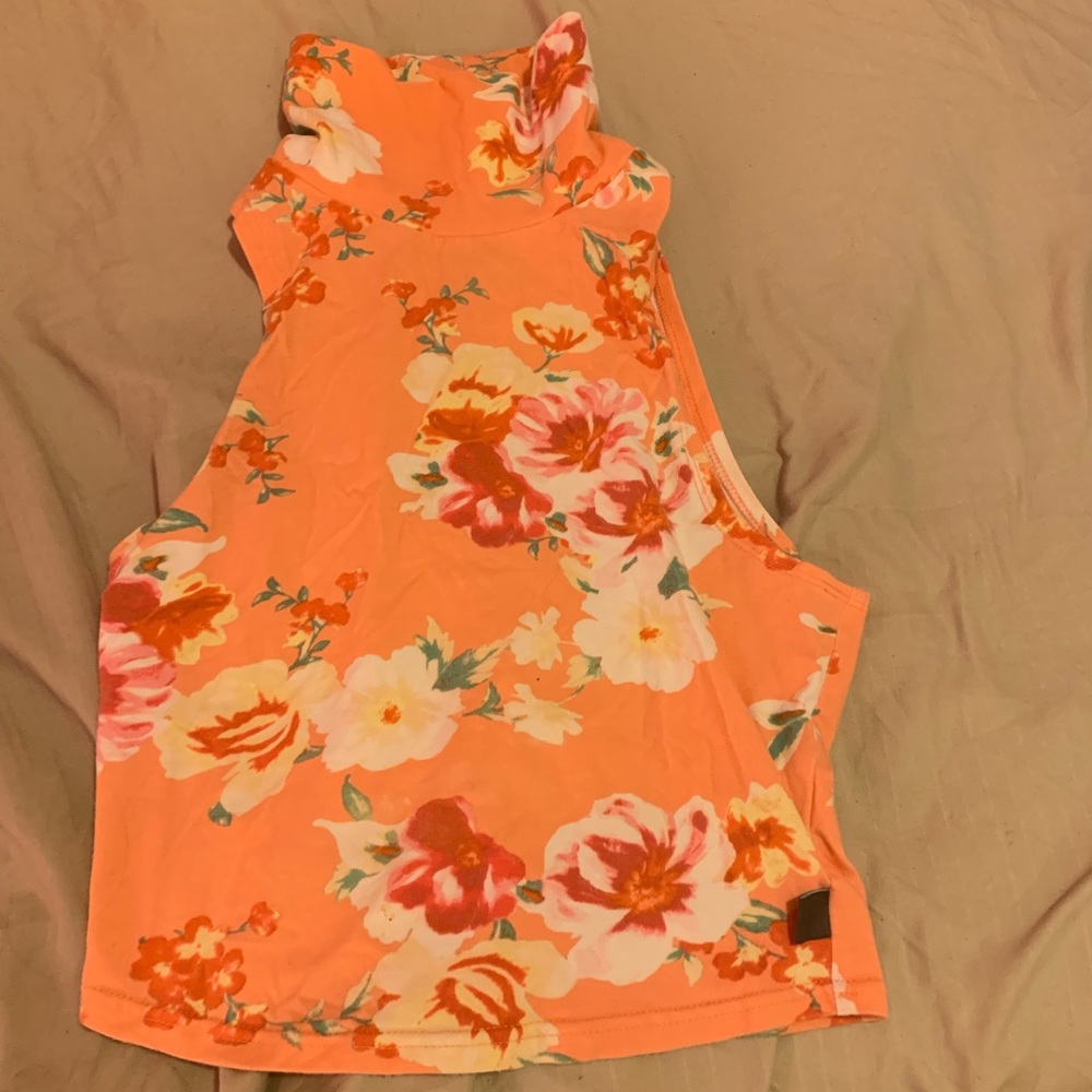 Blouse with flowers